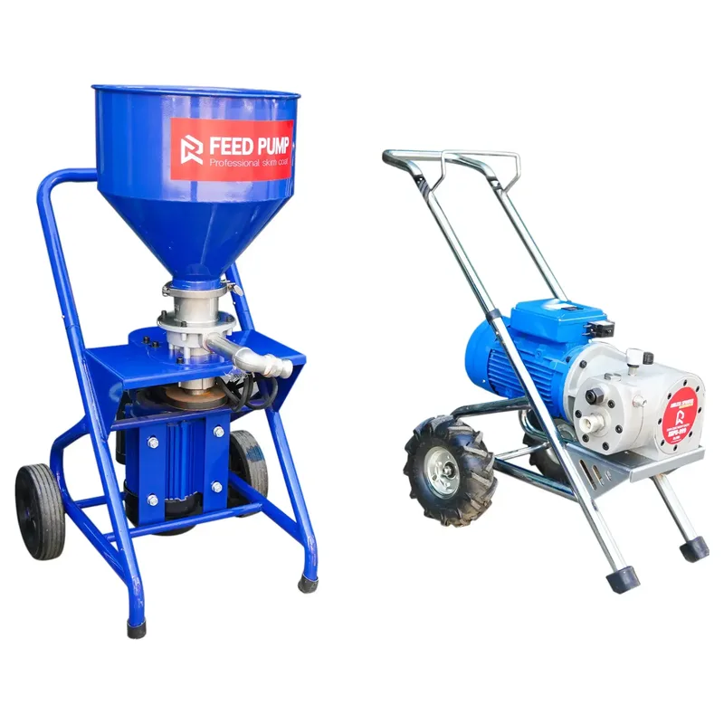 RUBYSHOP เครื่องพ่นสกิมโค้ท ระบบไดอะแฟรม รุ่น RBPU-999 2 IN 1 Skim coat machine & Airless sprayer - NN-2443-KUYMU