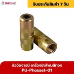 RUBY SHOP หัวอัดจารบี เครื่องยิงโฟม - Phosset injection pump สีทอง รุ่น PU-Phosset-01 - NN-2443-AJISG